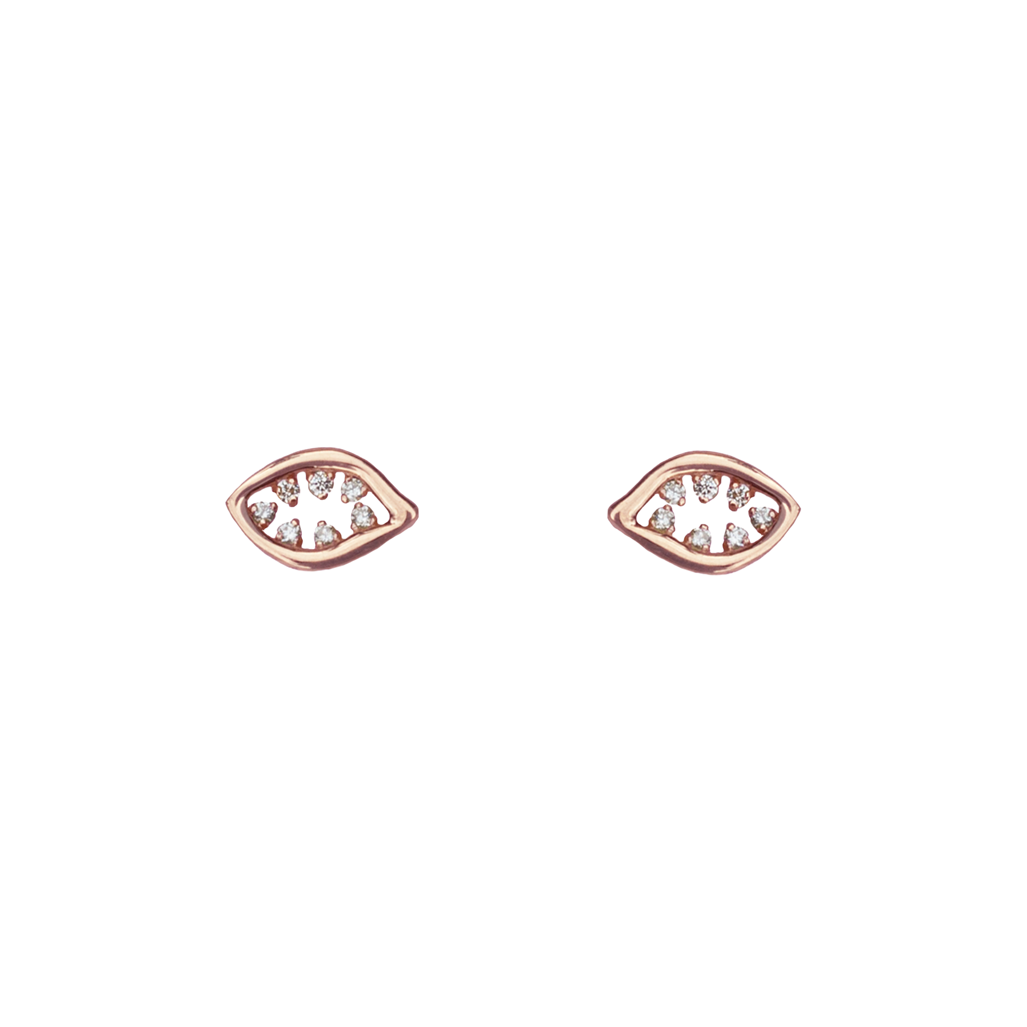 evil eye stud earrings