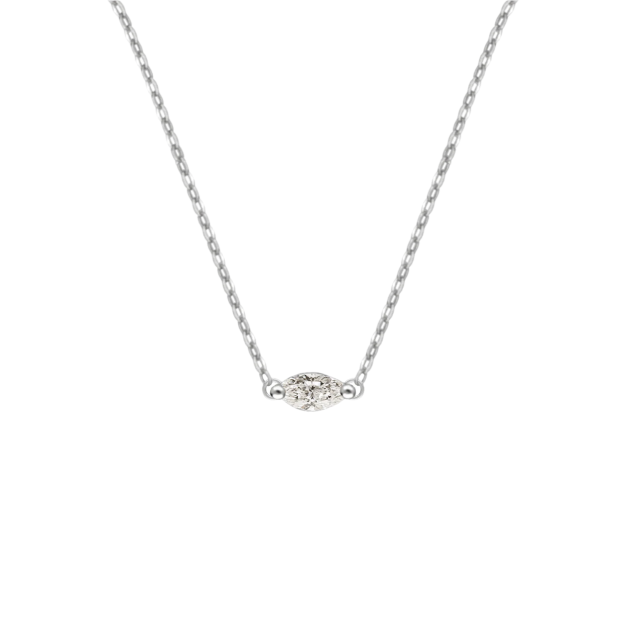 dainty gold diamond necklace