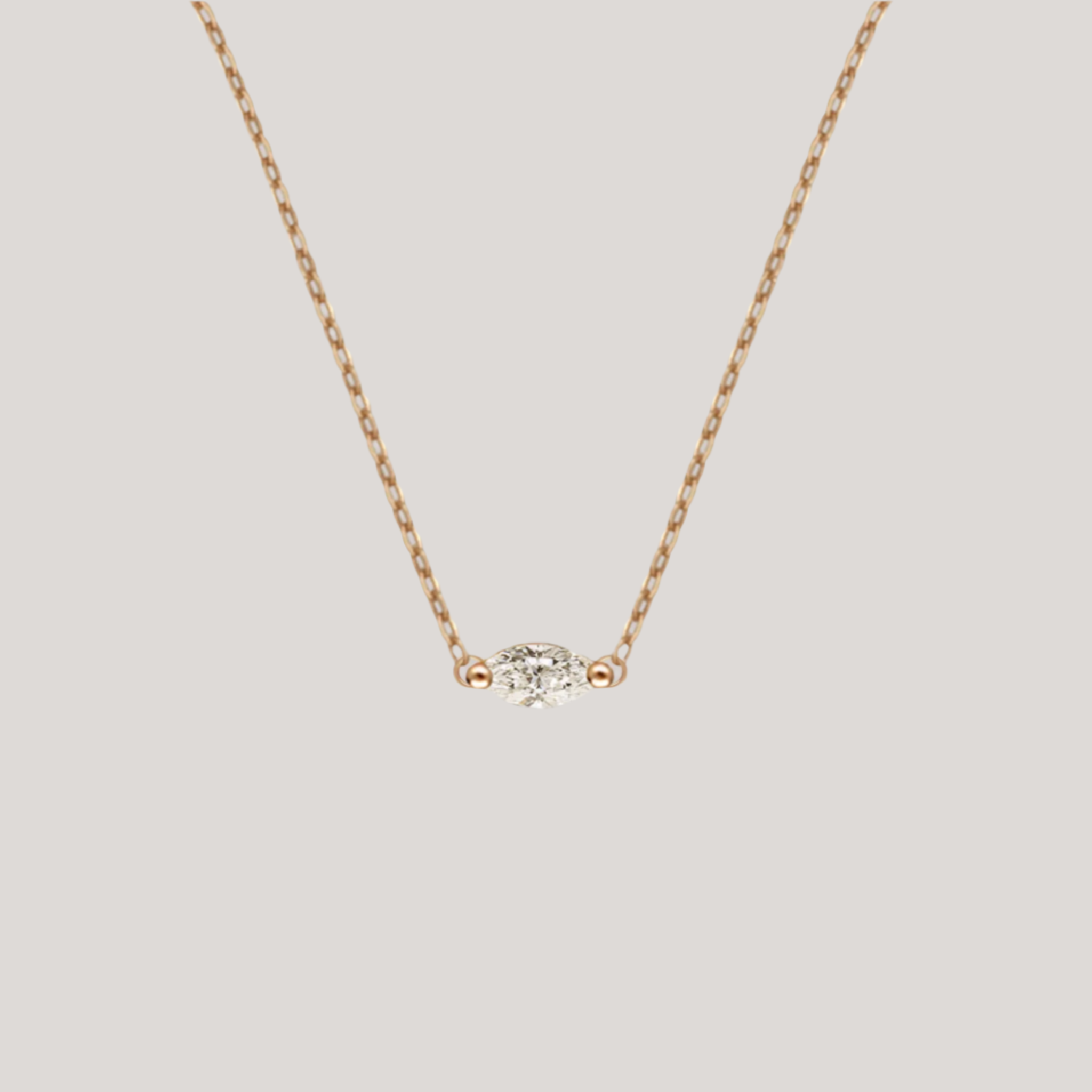 dainty gold necklace
