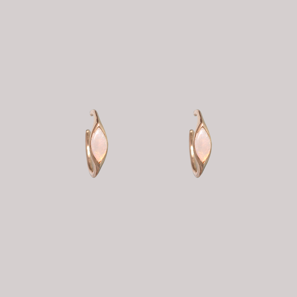 opal gold ear cuffling