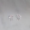 white gold diamond earrings