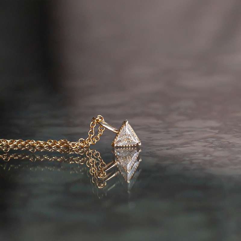 MÍTRA — Diamond Triangle Charm