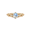 gold moonstone ring