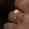 flower engagement ring