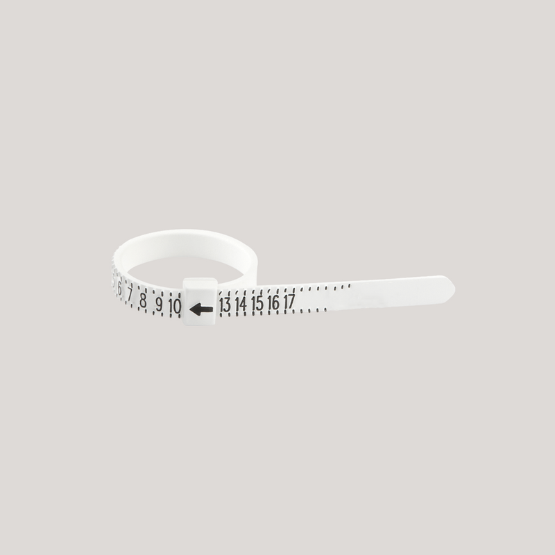 Plastic ring sizer.