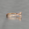 yellow gold solitaire ring