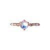 moonstone rose gold ring