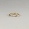 gold wave ring