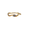 sapphire gold ring