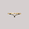 marquise black diamond wedding ring