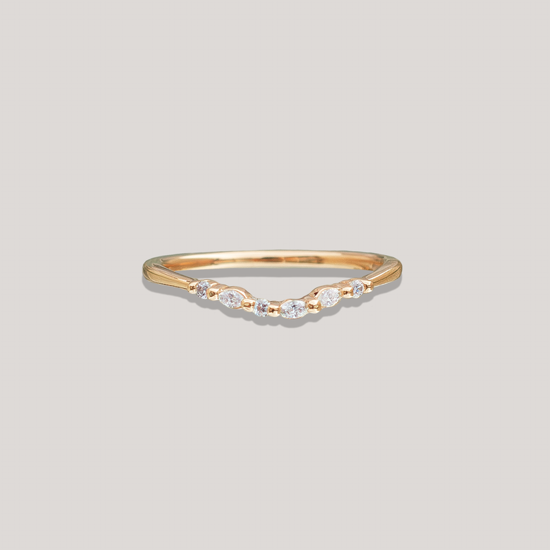 marquise diamond contour 14k