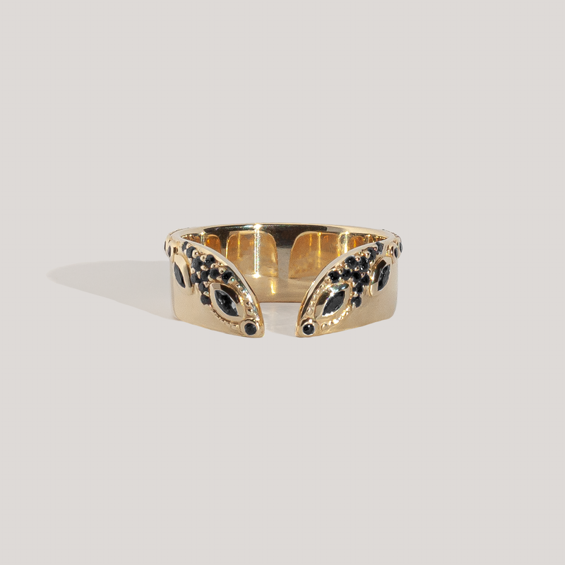 open cuff wedding band