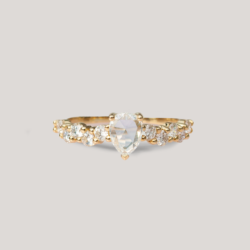 Diamond Cluster Ring