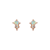 starburst diamond earrings