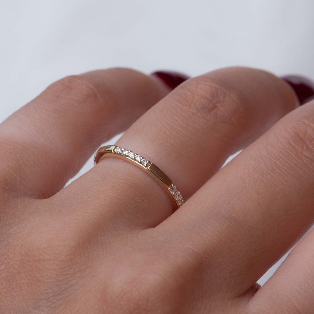 diamond wedding band