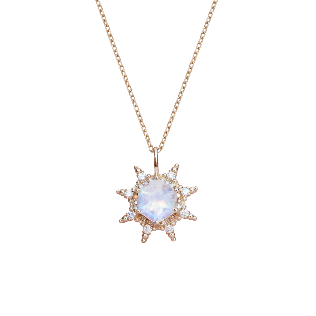 moonstone pendant necklace