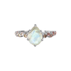 moonstone and diamond ring