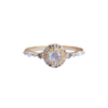 champagne diamond ring