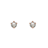 rose cut diamond earrings